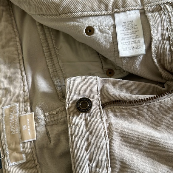 Michael Kors Light Tan Corduroy Pants - Picture 8 of 8